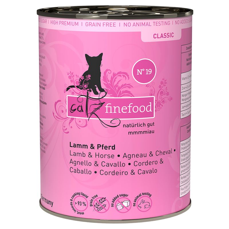 Sparpaket catz finefood 12 x 400 g zu TOP-Preisen
