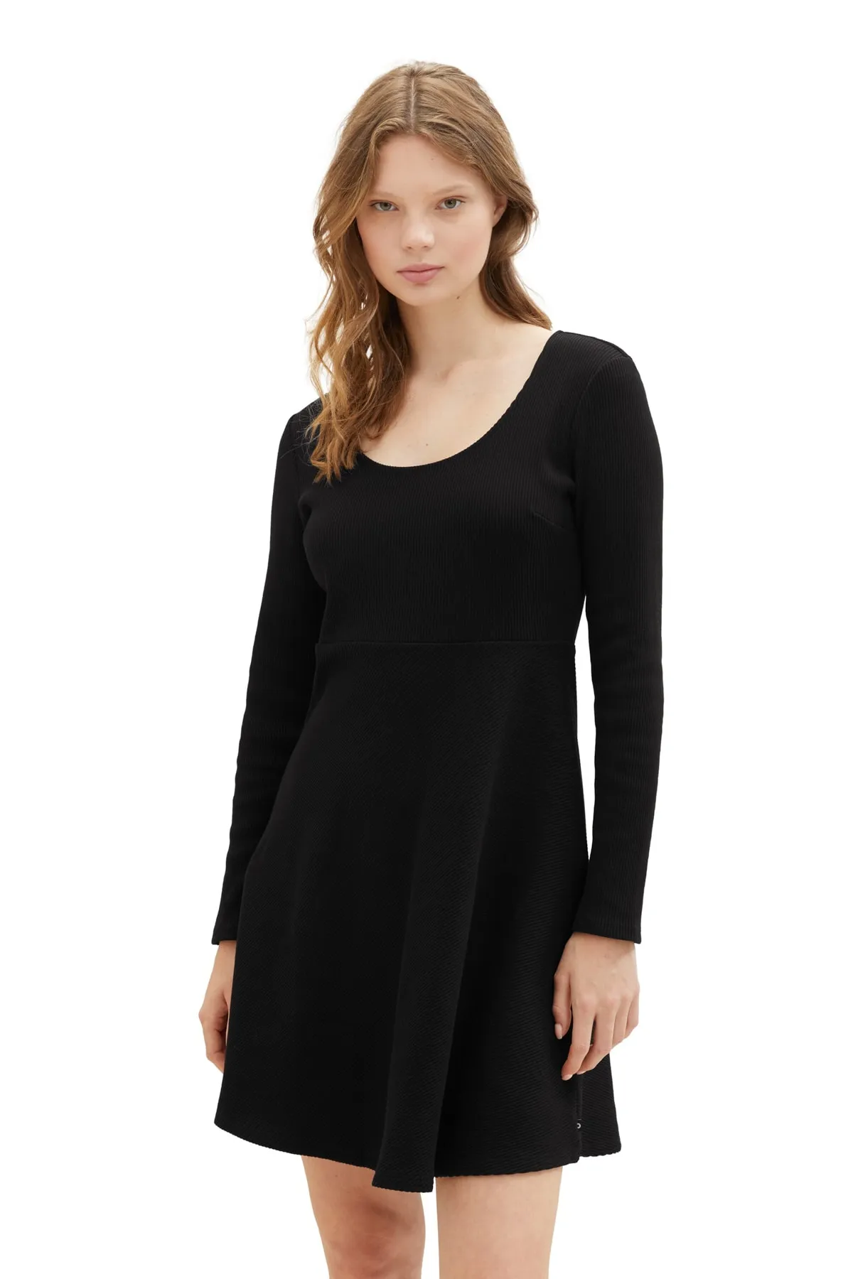 Tom Tailor  Kleid Frau / Mädchen tiefschwarz
