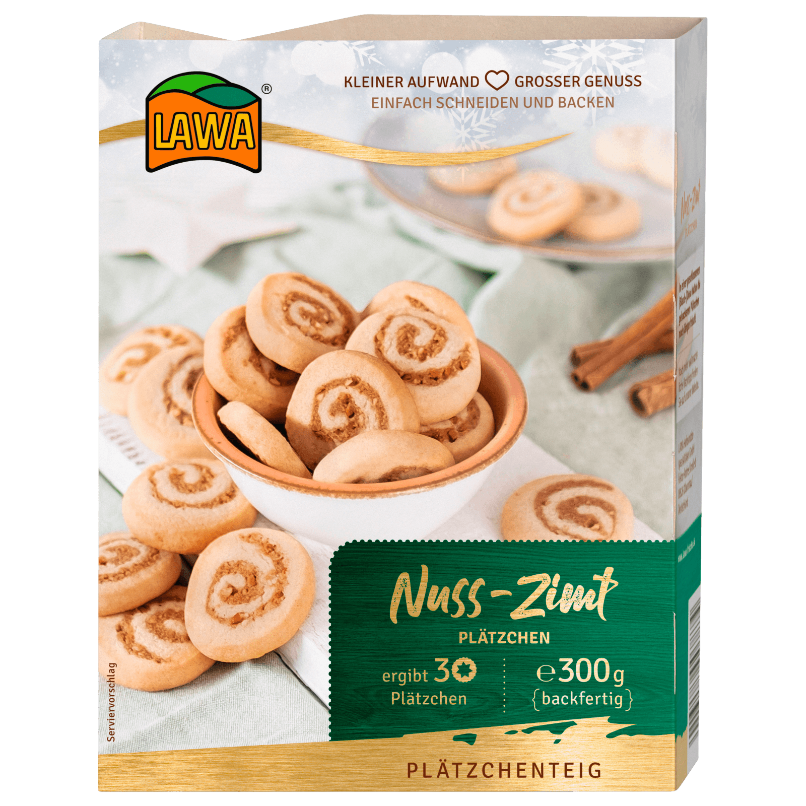 Lawa Nuss-Zimt Plätzchen 300g