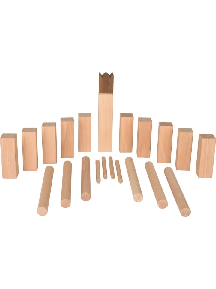 Goki Wikingerspiel Kubb in braun günstig kaufen onesize