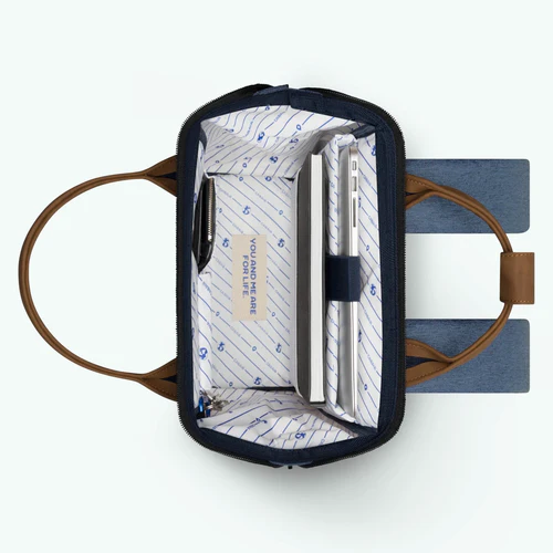 Adventurer Small Backpack Paris blue