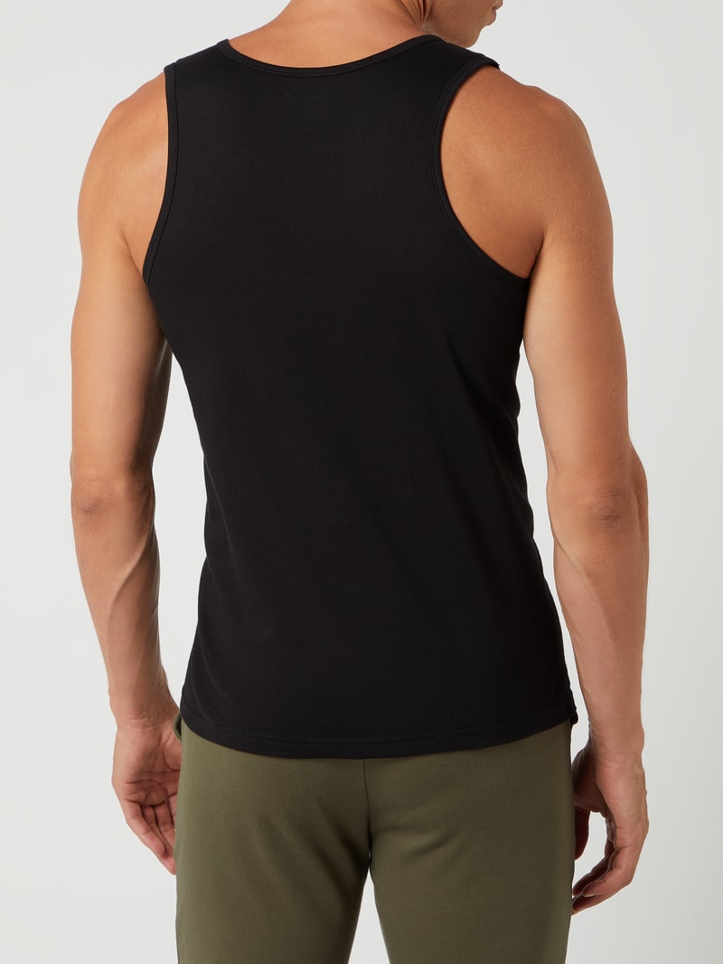 Tanktop im 2er-Pack Modell 'Bradley' in schwarz