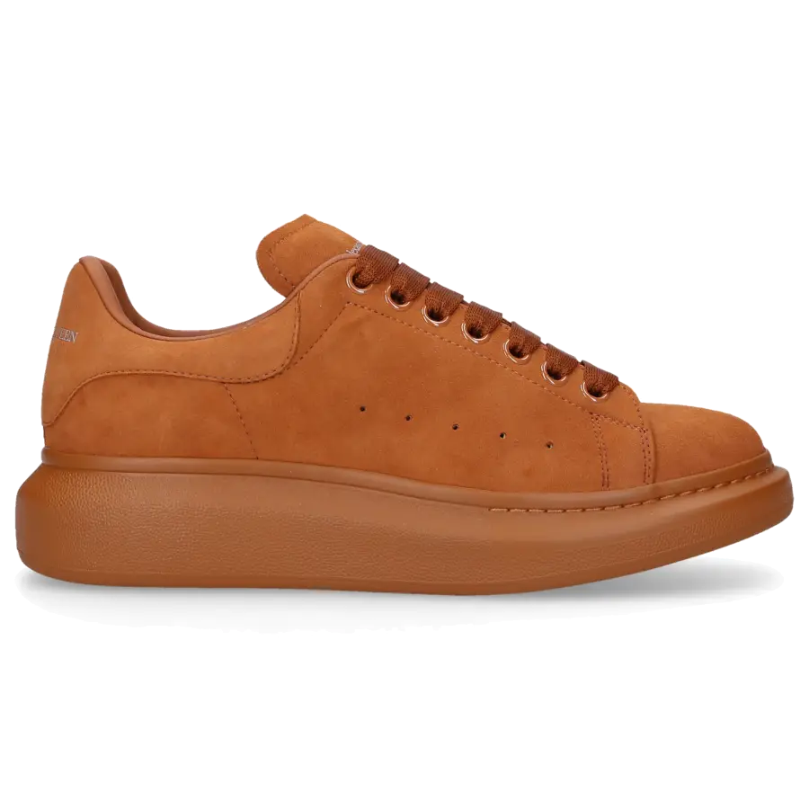 Alexander McQueen - Sneaker low LARRY Veloursleder - braun