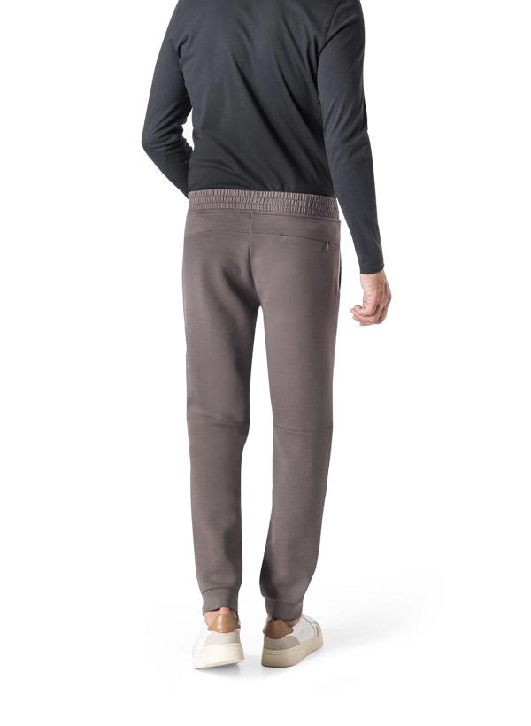 BOGGI MILANO, Sweatpants, Baumwolle, dunkelgrau