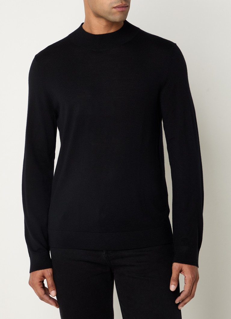 Selected Homme Tray -hieno neulottu merinovillapusero