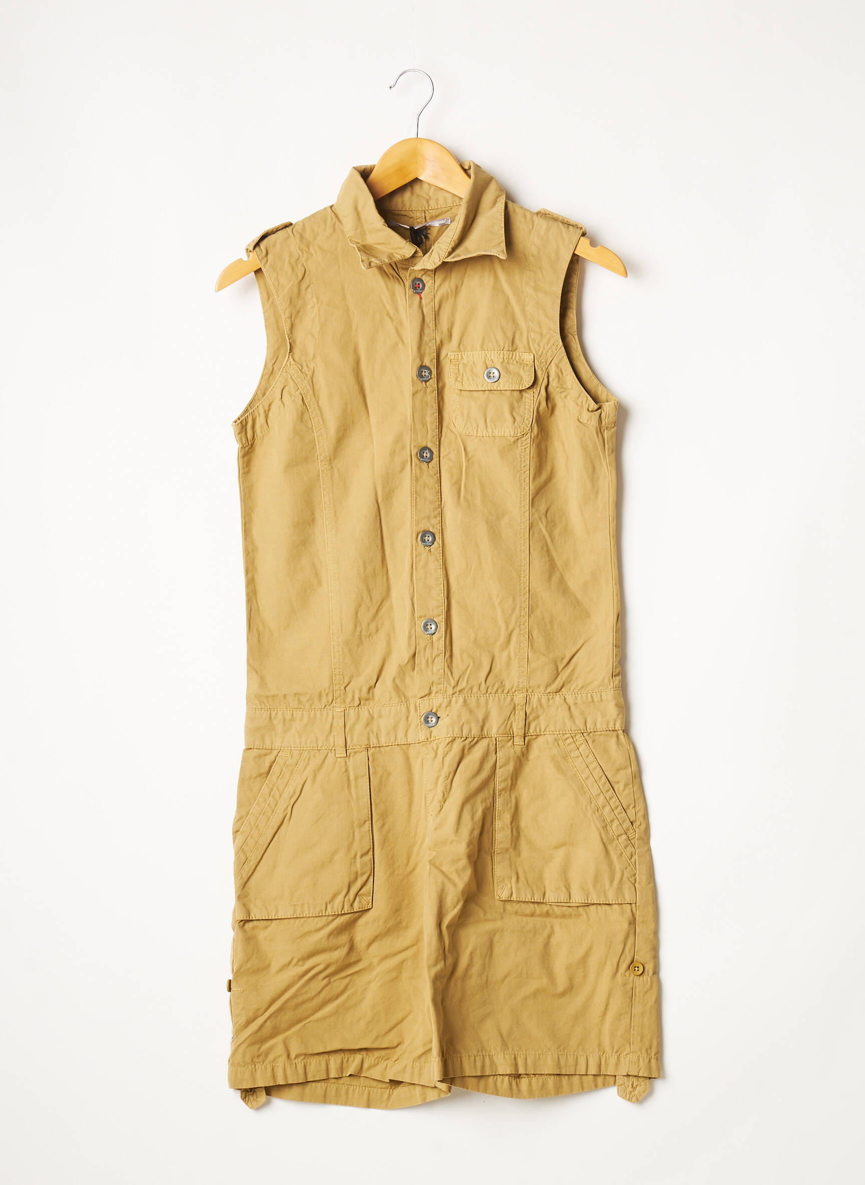 Aem Kei Combi Shorts Femme couleur beige
