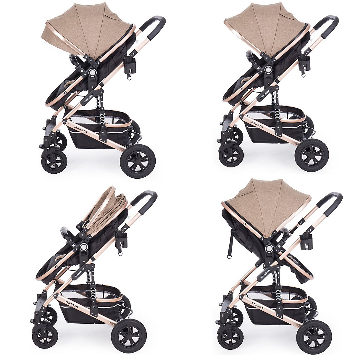 Kinderwagen Amaia 3 in 1 Kombikinderwagen