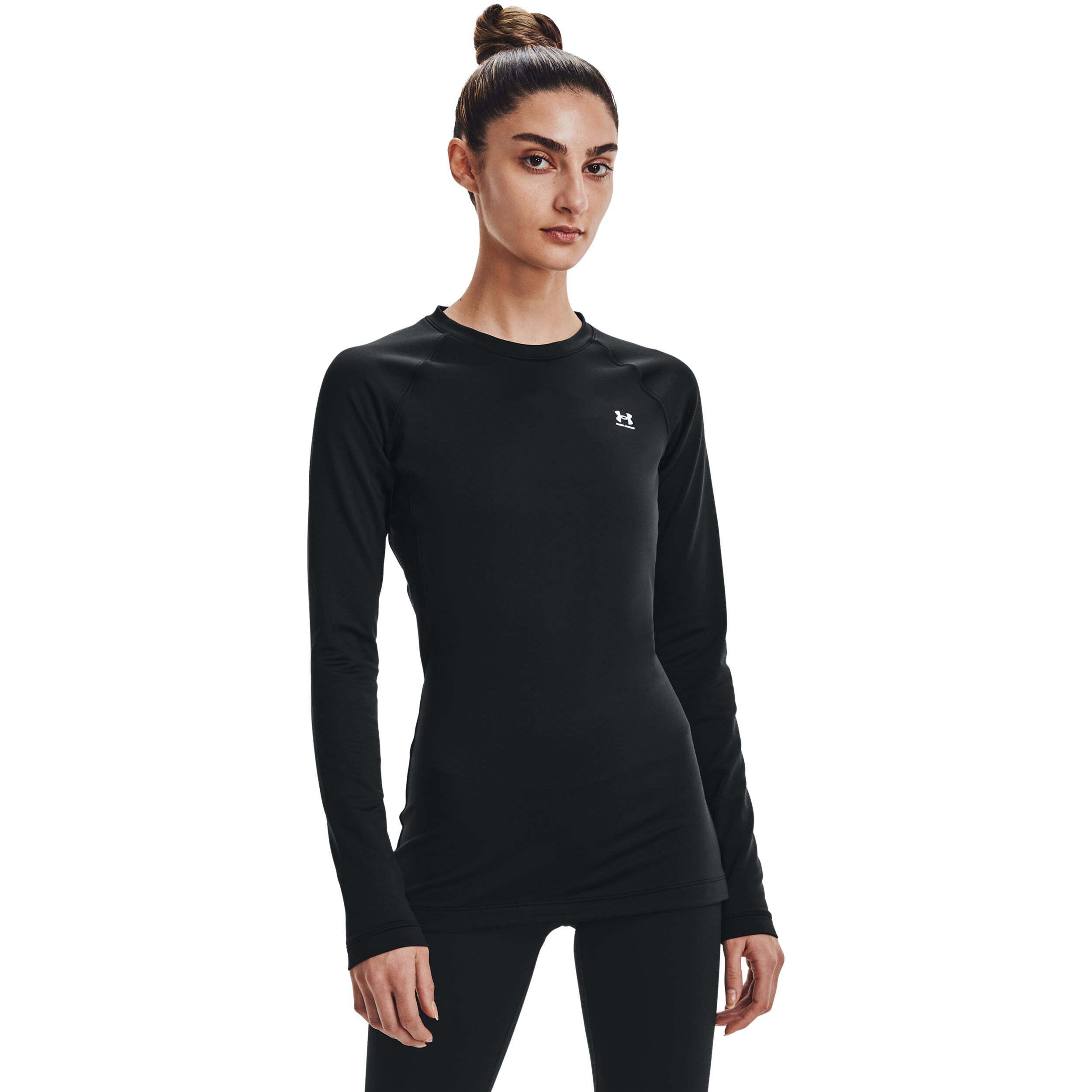 Authentics Crew Longsleeve Damen - Schwarz