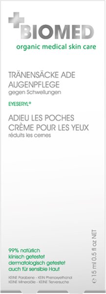 Biomed Tränensäcke Ade Augencreme