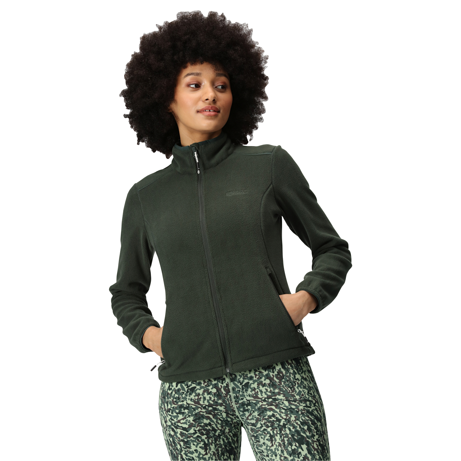 Regatta Damen Fleecejacke Floreo IV (oliv)