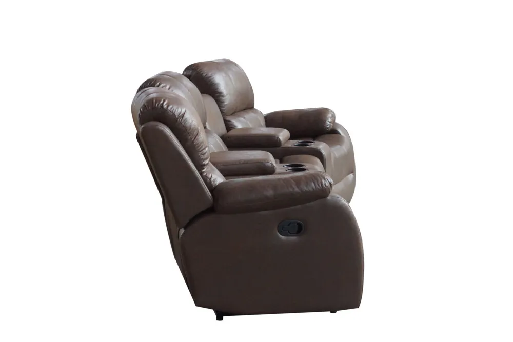 Happy Home Happy Home Home-Cinema 3-Sitzer Polstergarnitur braun