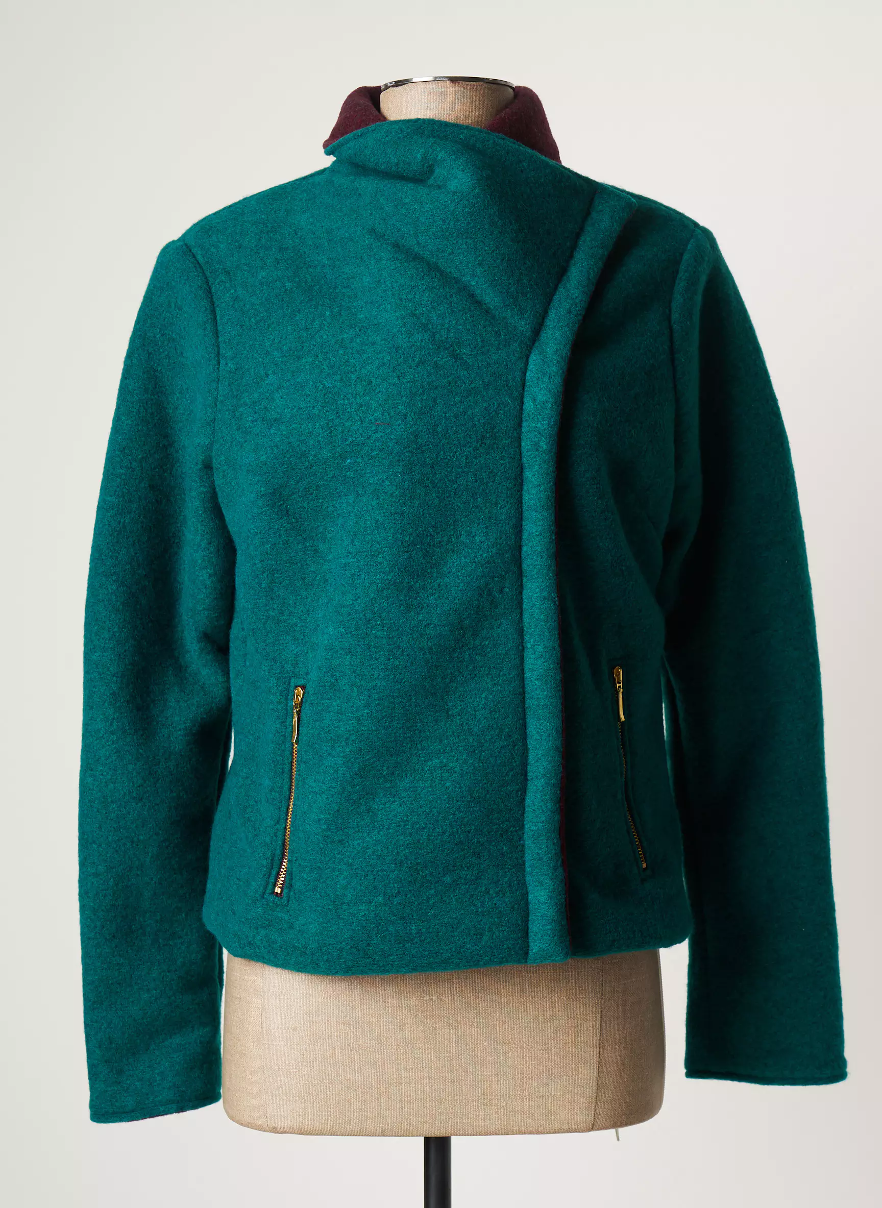 Paul Brial Vestecasual Femme couleur vert