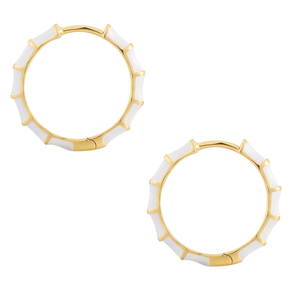 Glanzstücke München Boucles doreilles Argent sterling en Or jaune Boucles d'oreilles