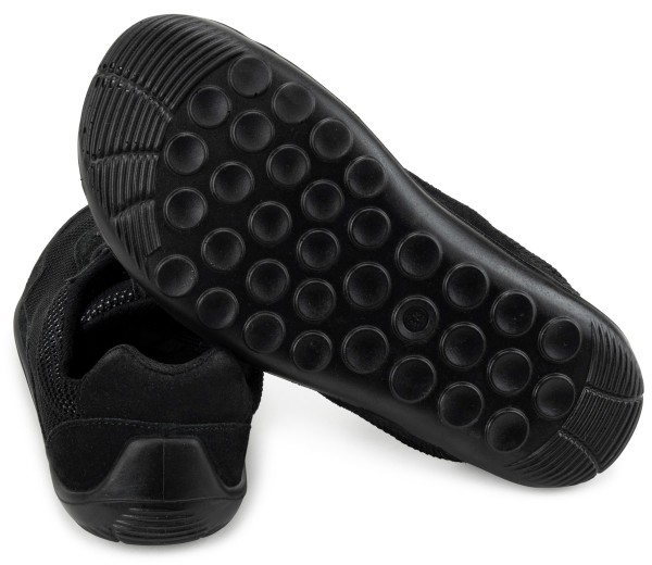 4bare ~ Joy LowCut Sneaker ~ All Black