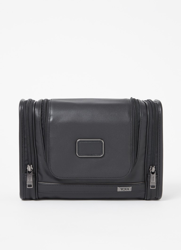Beauty case da viaggio in pelle Tumi Alpha 3 da appendere