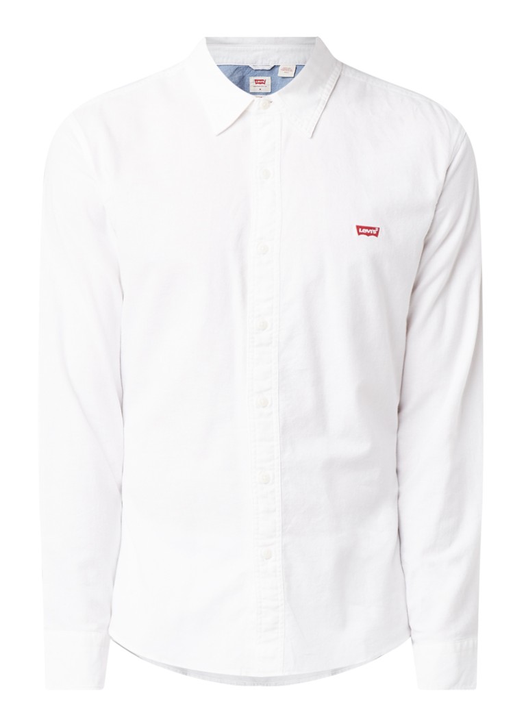 Cămașă Levi's Battery Slim Fit cu logo brodat