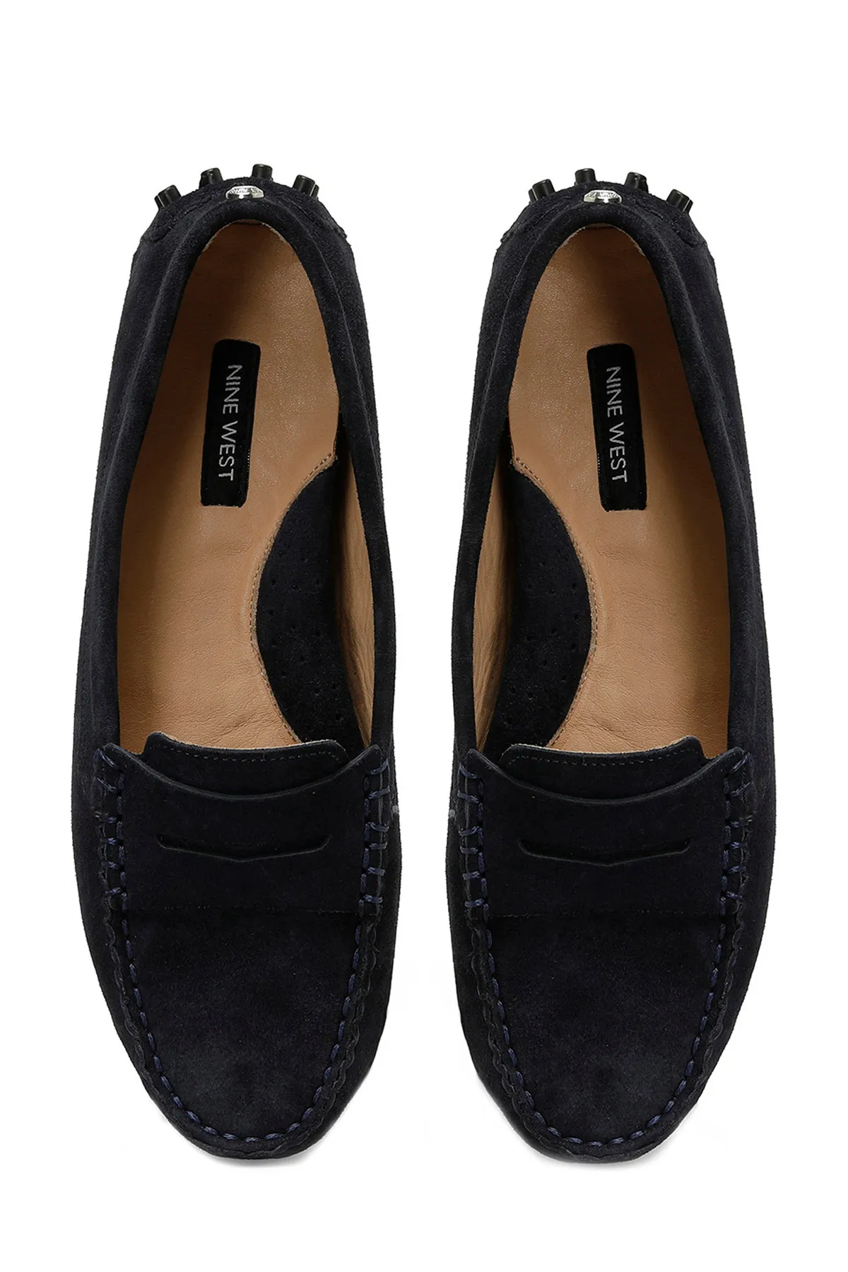 Nine West  4FX Damen Loafer, Marineblau
