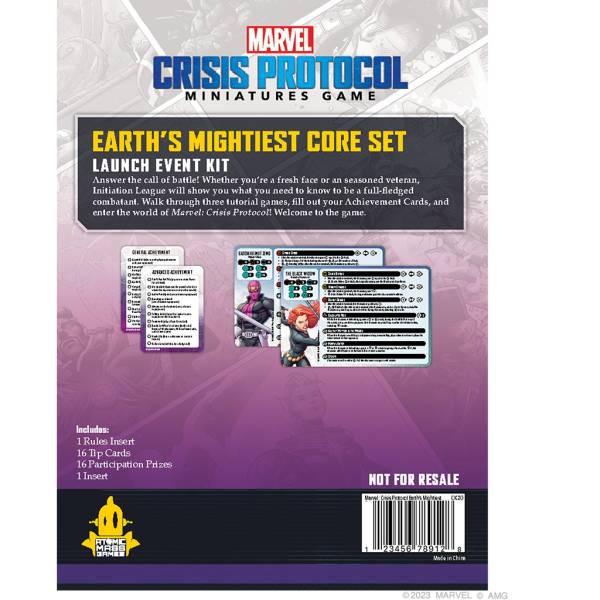 Marvel: Crisis Protocol Grundspiel - Die Mächtigsten der Welt Launch Event Kit