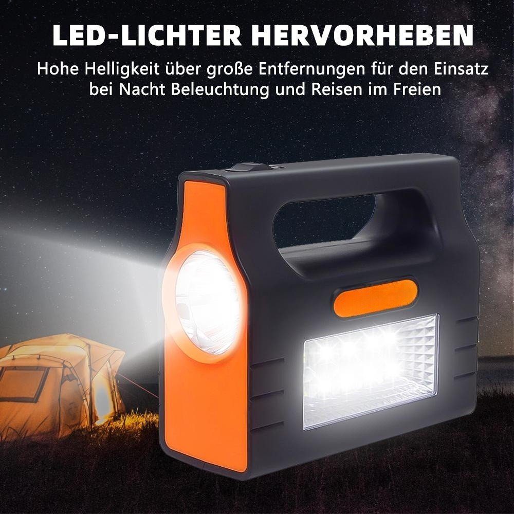 MDHAND Stromerzeuger Solargeneratoren, (1-tlg), Mit Taschenlampe und 3* Licht