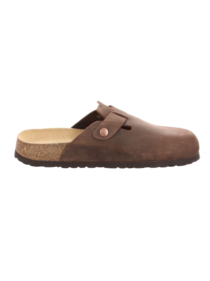 natural sense Pantolette Clogs Tieffußbett Habana in braun günstig kaufen