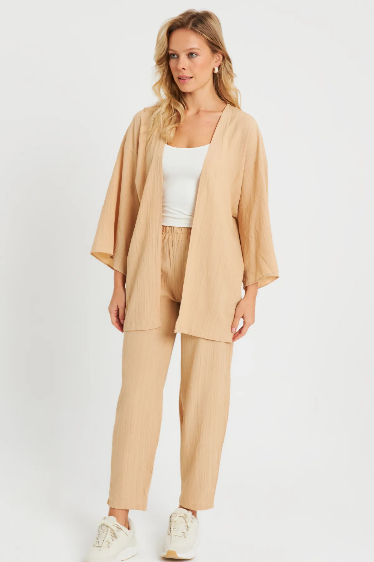 Cool & Sexy  Zweiteiler - Braun - Regular Fit