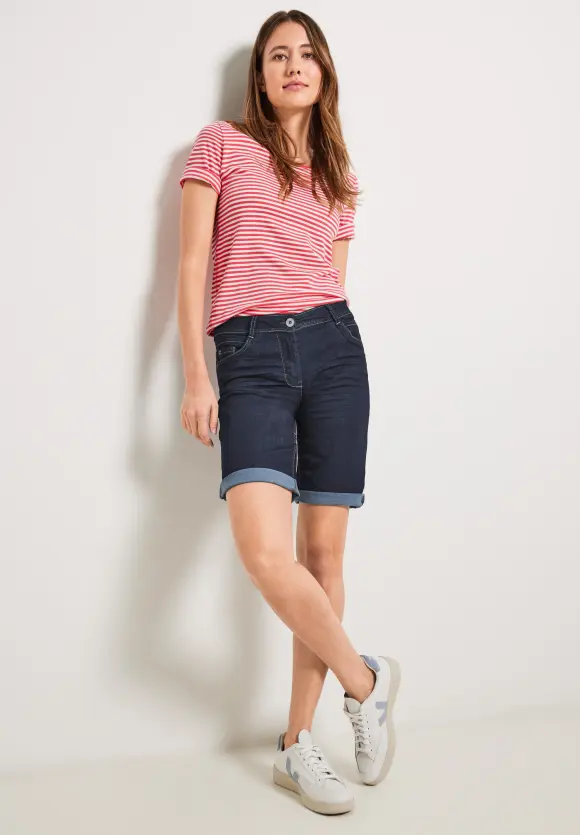 CECIL Loose Fit Jeansshorts
