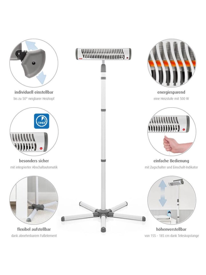Reer Reer 19050 EasyHeat Flex Wickeltisch-Wärmestrahler günstig kaufen onesize