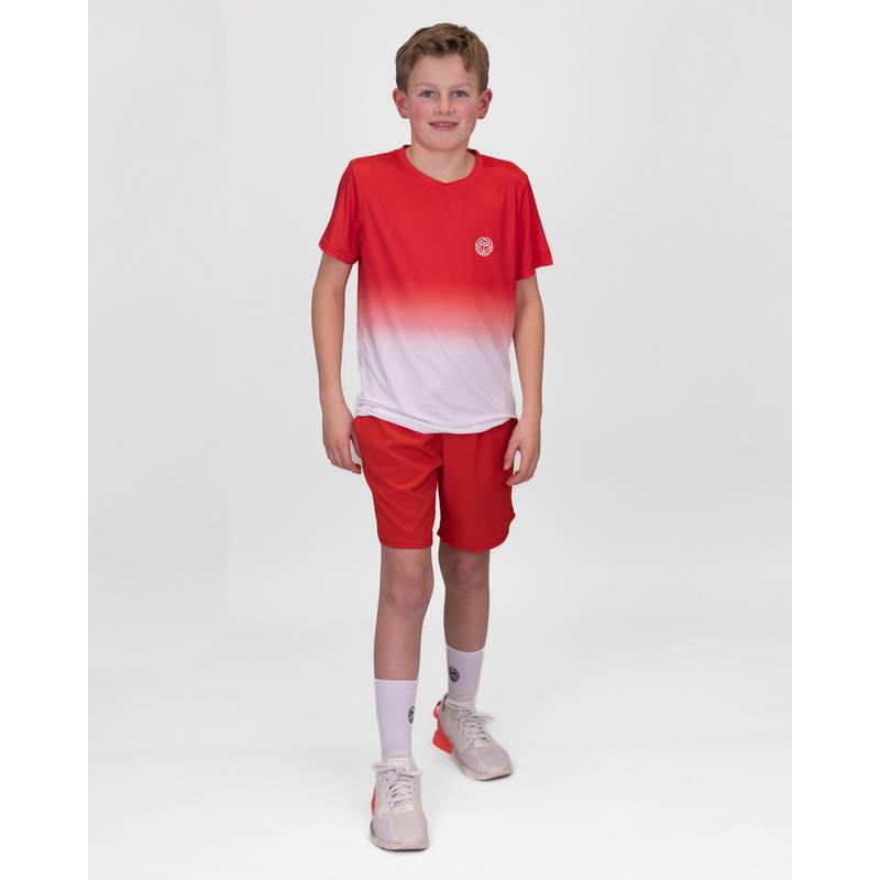 BIDI BADU Crew Junior Tee Tennisshirt Jungen