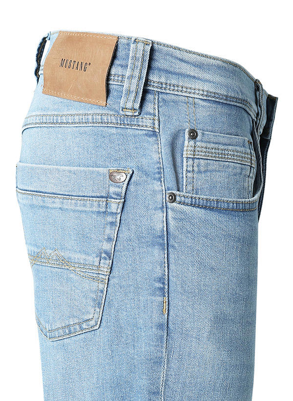 MUSTANG, Jeans Washington, Straight Fit, Baumwoll-Stretch, jeansblau