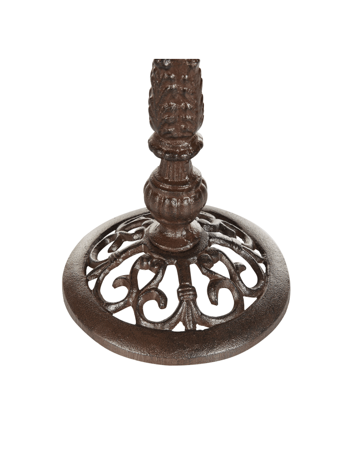 Beliani Vogelbrunnen LARK in Braun - (W) 24 x (H) 53 x (L) 24 cm günstig kaufen onesize