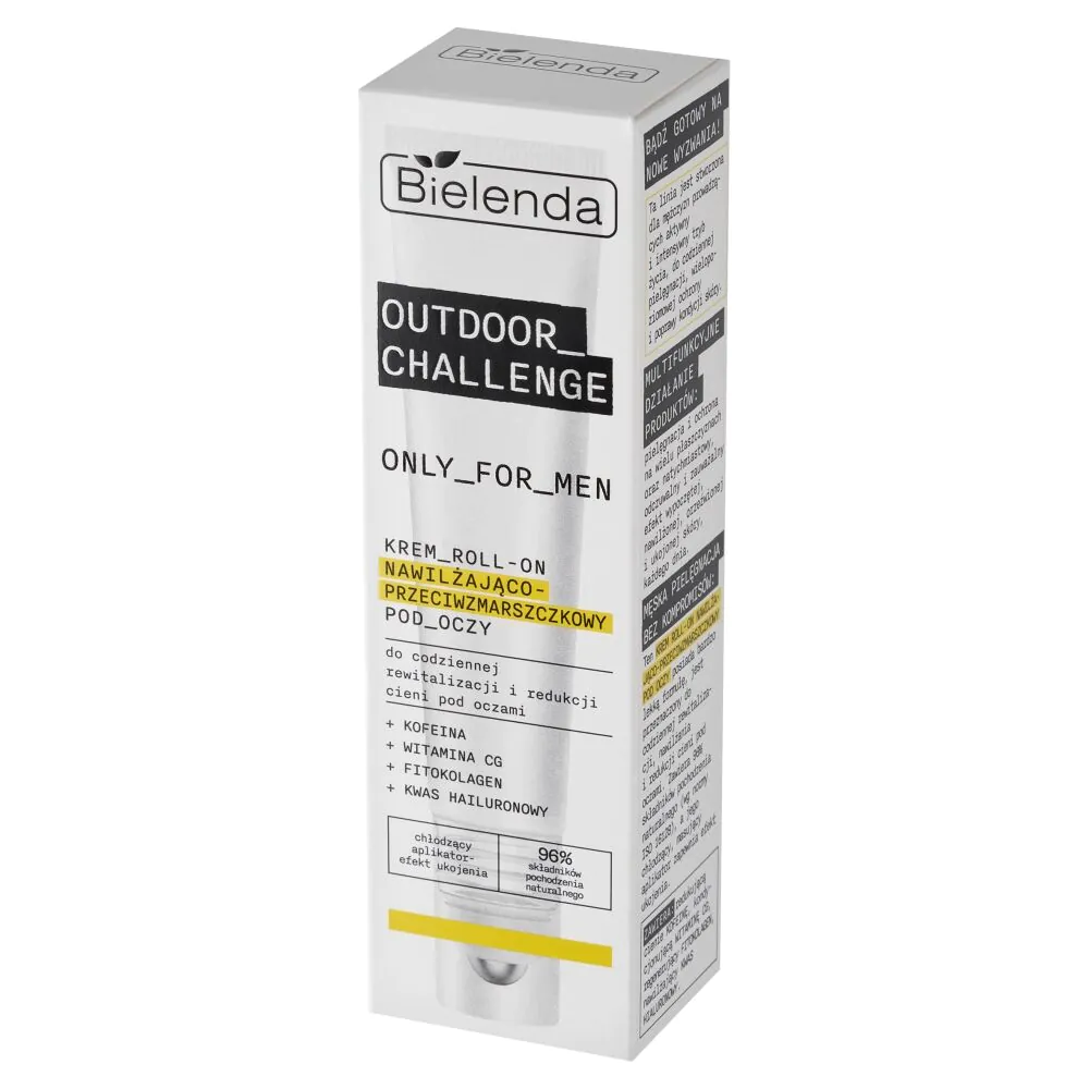 Bielenda Only For Men Outdoor Challenge fugtgivende og anti-rynke roll-on øjencreme