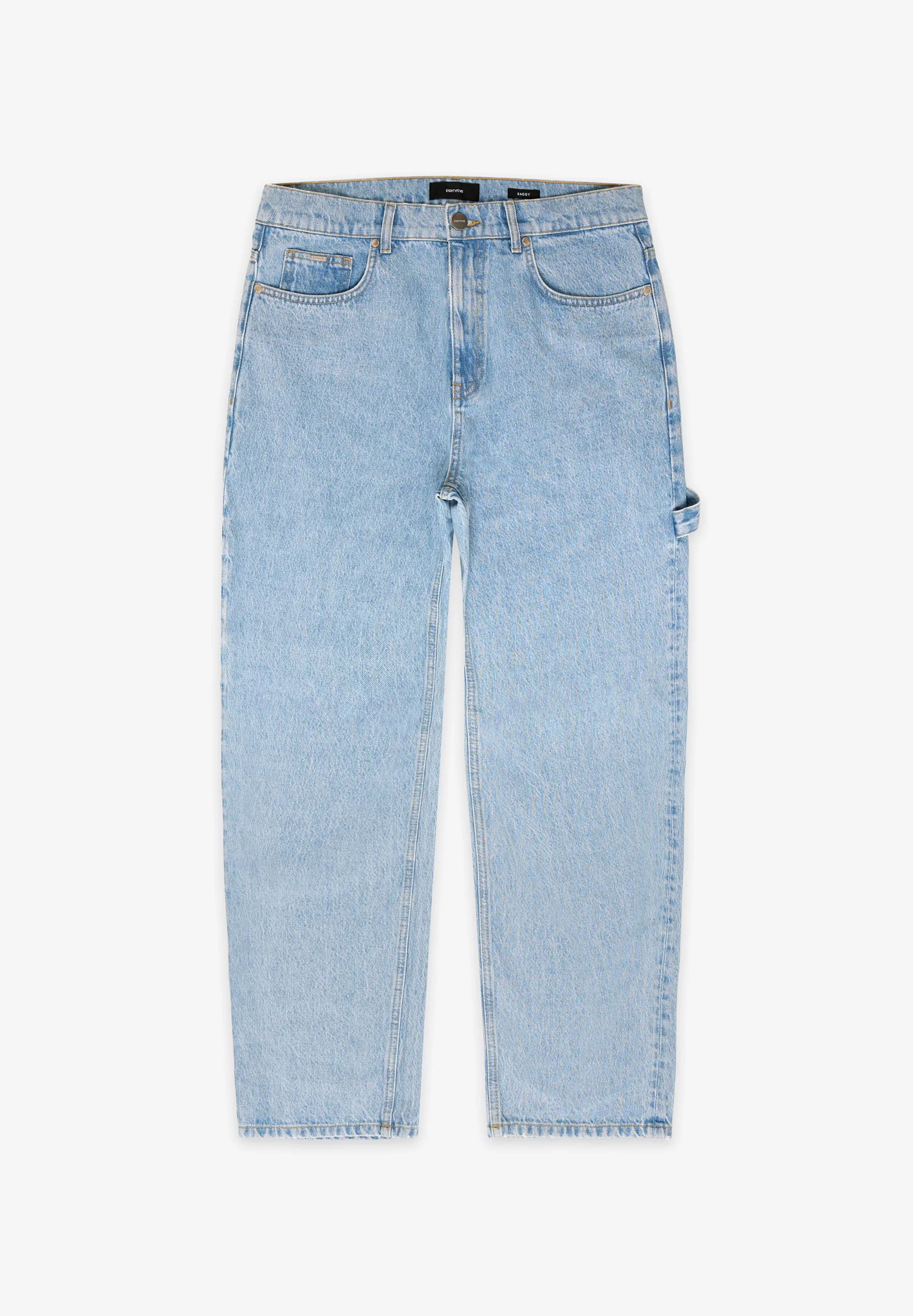 JEANS BAGGY CON LAZO EIGHTYFIVE - Vaqueros holgados