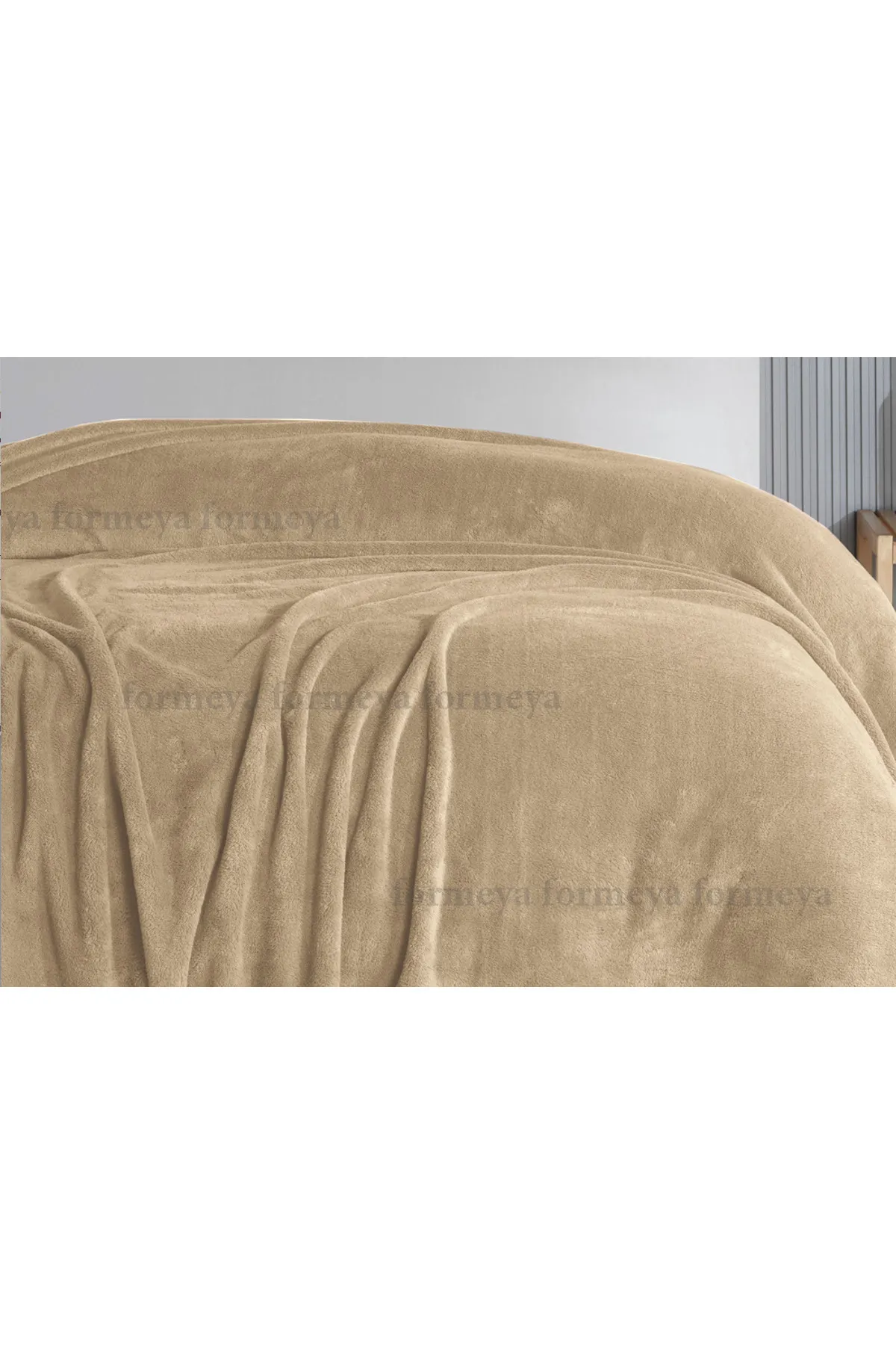 Formeya  Braune Welsoft Decke Einzelbett 155*190
