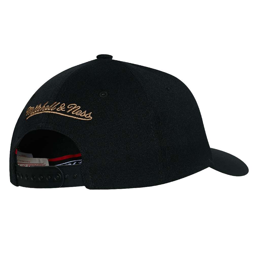 Mitchell & Ness Bronze Pinscript Kappe 6HSSHATS-029-MNNBLCK