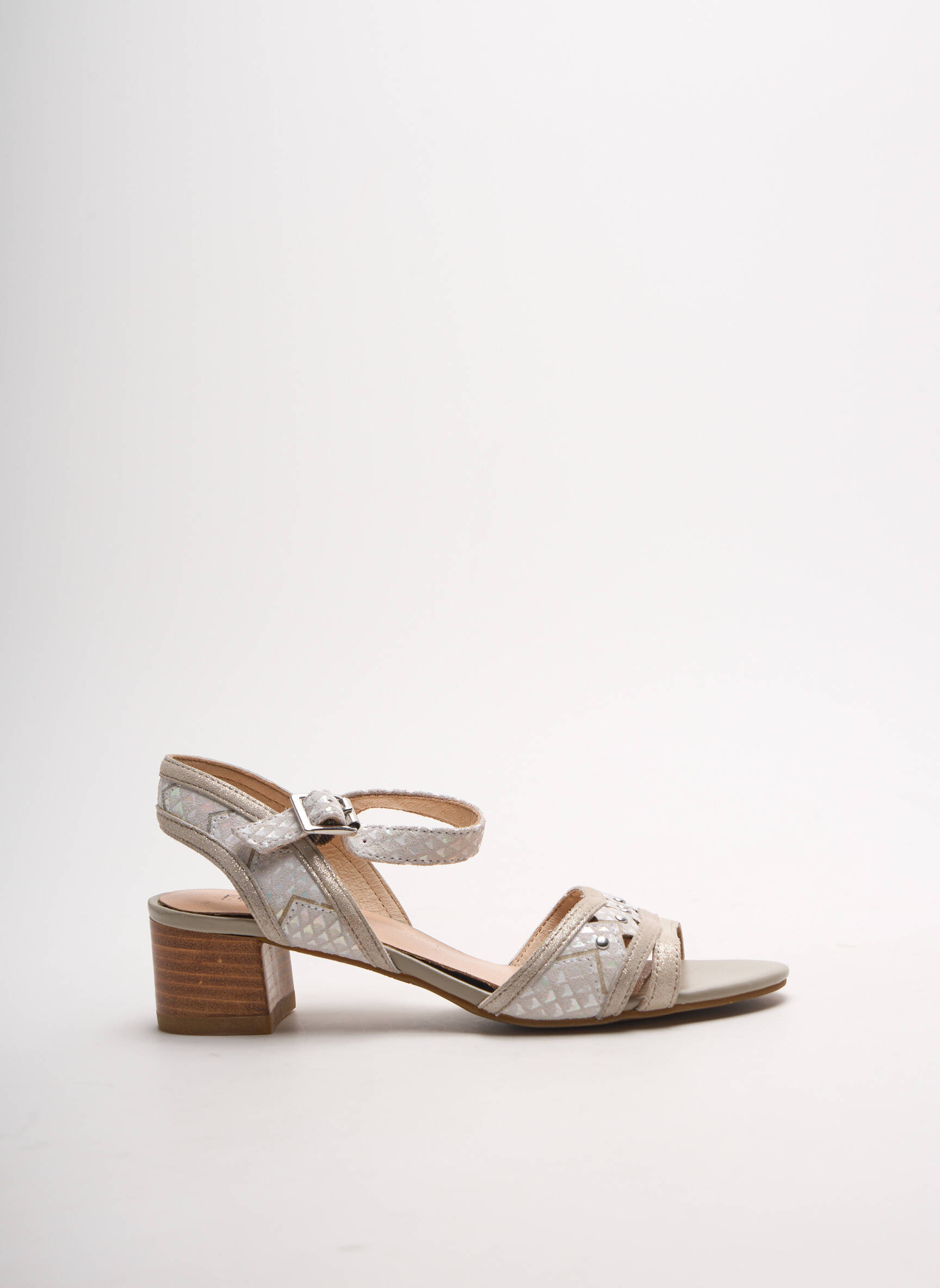 Fugitive By Francesco Rossi Sandales Nu Pieds Femme couleur blanc