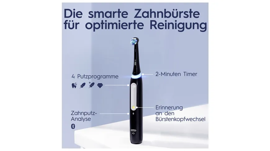 Oral-B Elektrische Zahnbürste iO Series 4 Duo Black/White