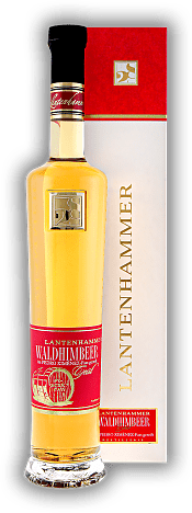 Lantenhammer Waldhimbeergeist im Pedro Ximénez-Fass gereift Lantenhammer Waldhimbeergeist im Pedro Ximénez-Fass gereift  0,5	 Liter - Vol 42%