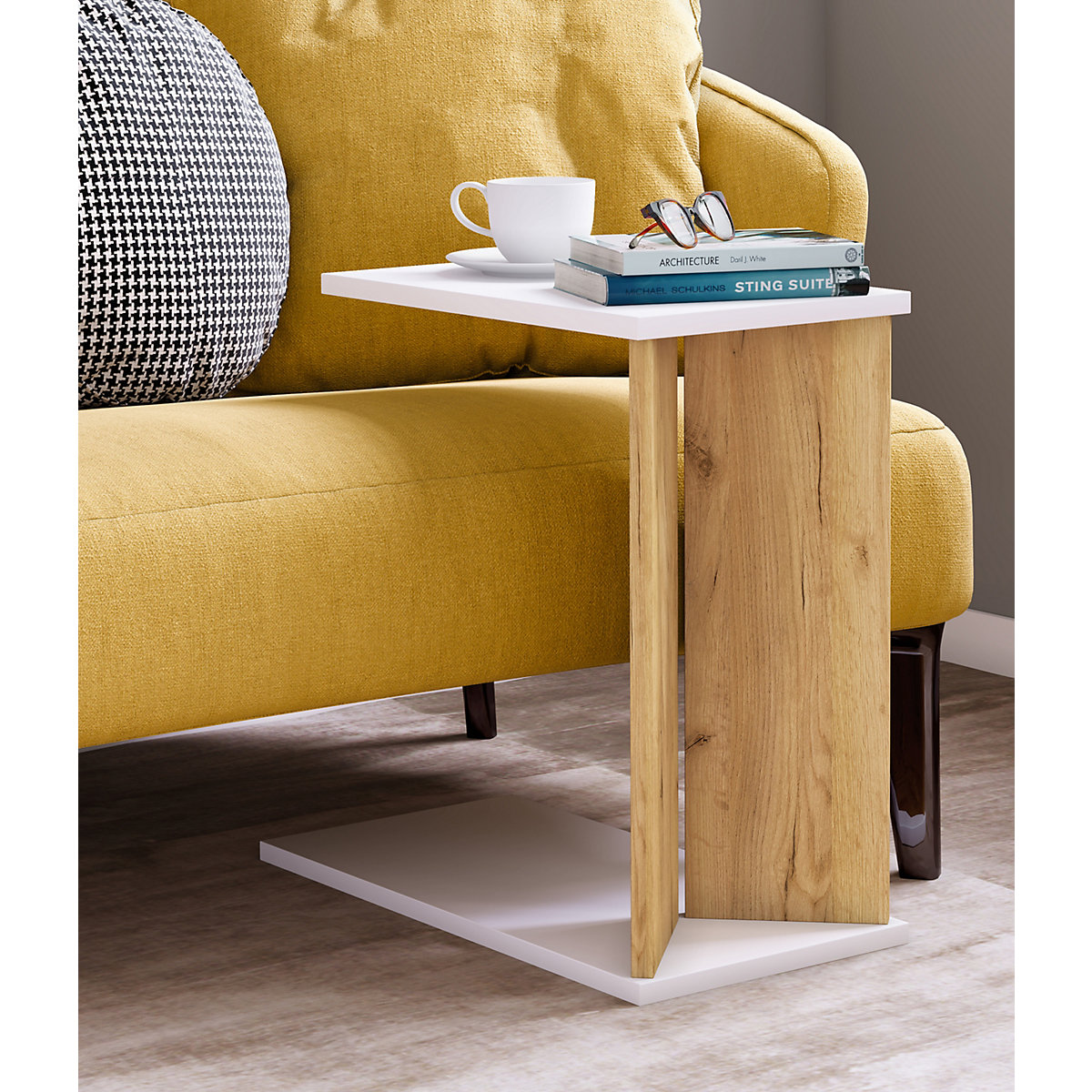 Holz Beistelltisch Couchtisch Sofatisch Wohnzimmertisch Kaffeetisch Nachto M