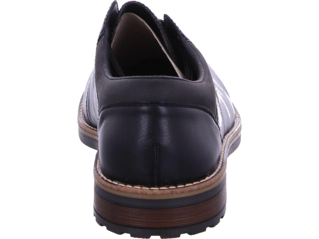 RIEKER Business Schuhe schwarz