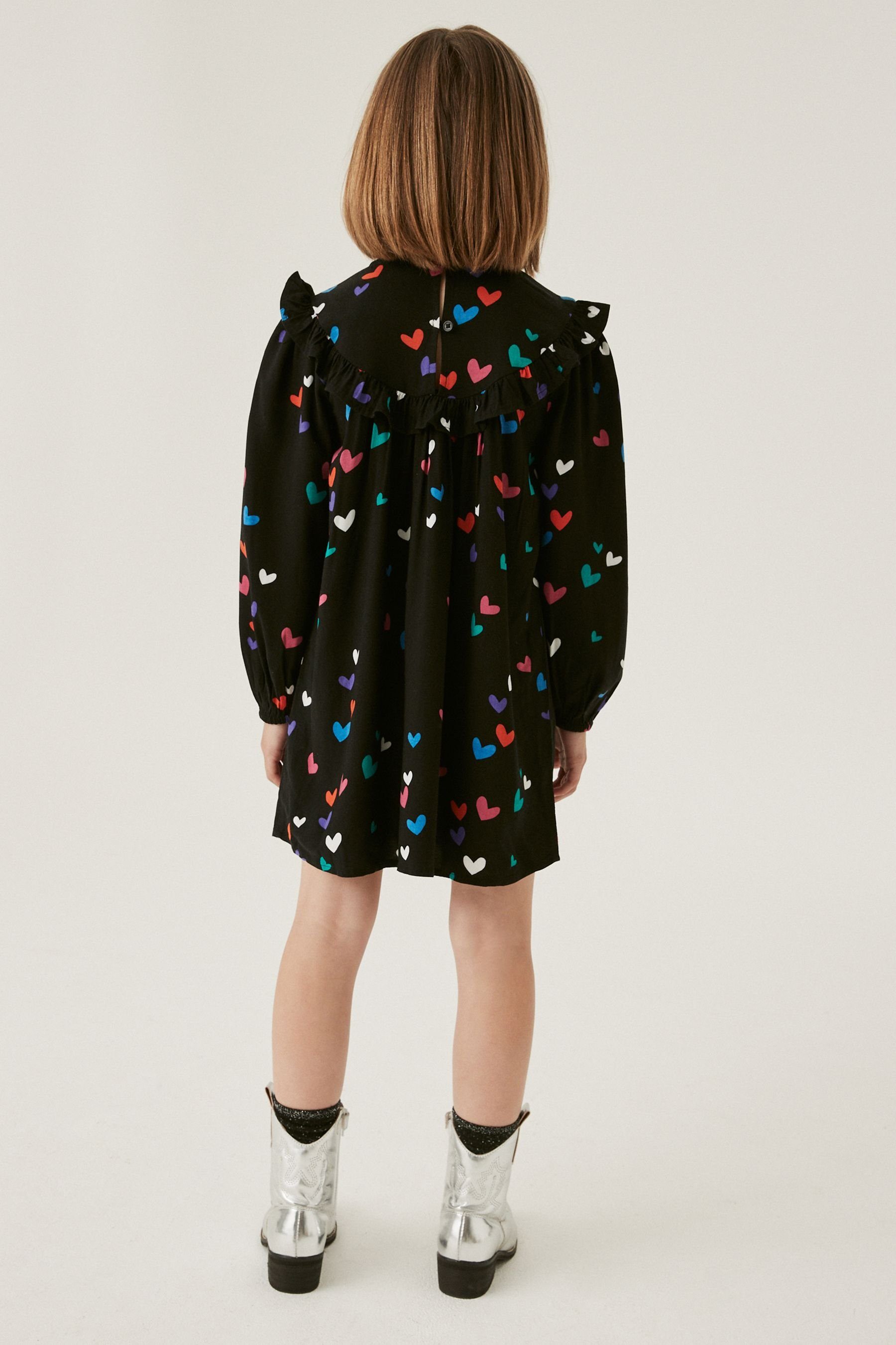 Next Druckkleid Bedrucktes Kleid (1-tlg)