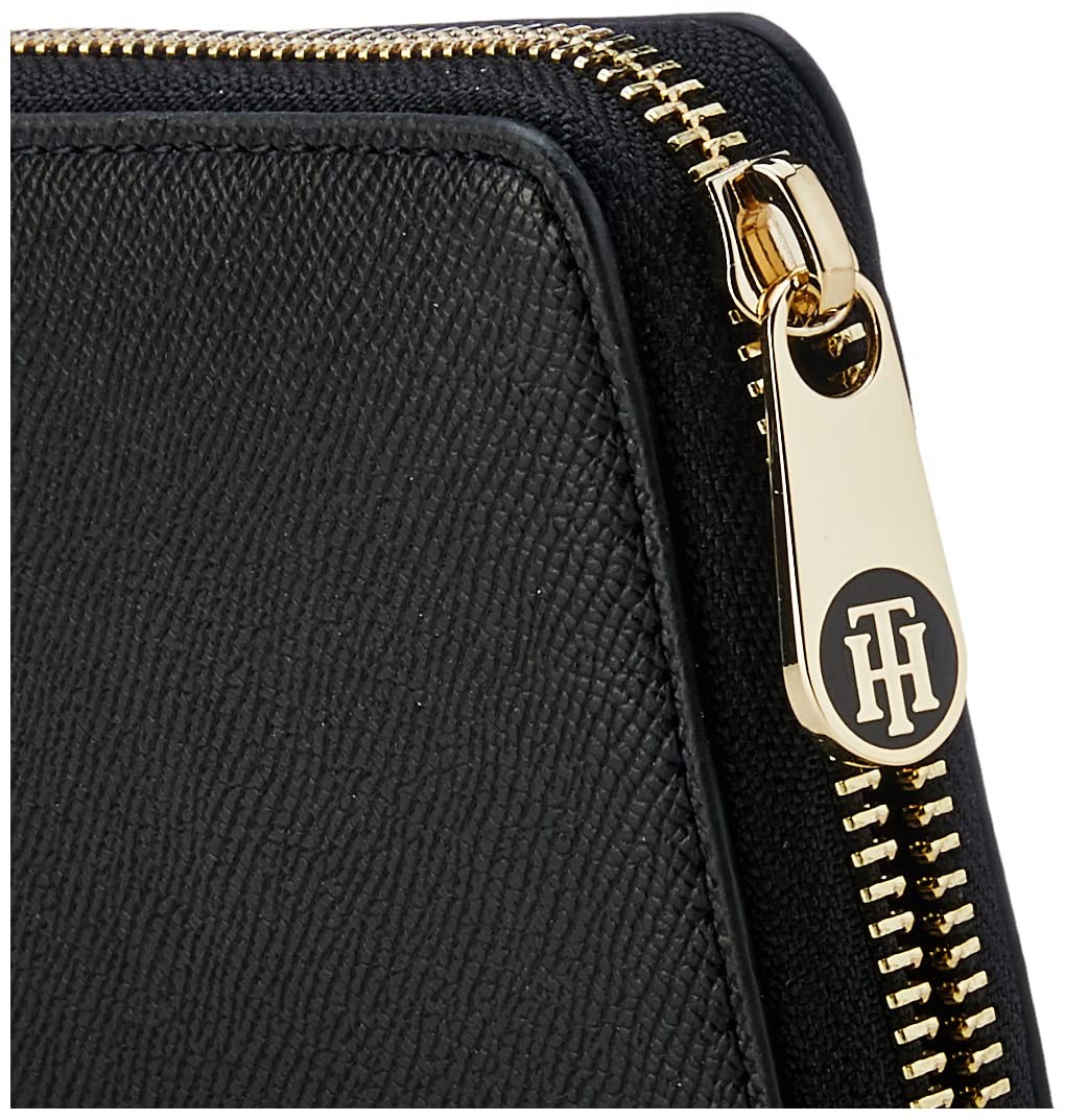 TOMMY HILFIGER Handtaschen schwarz HONEY LRG ZA WALLET