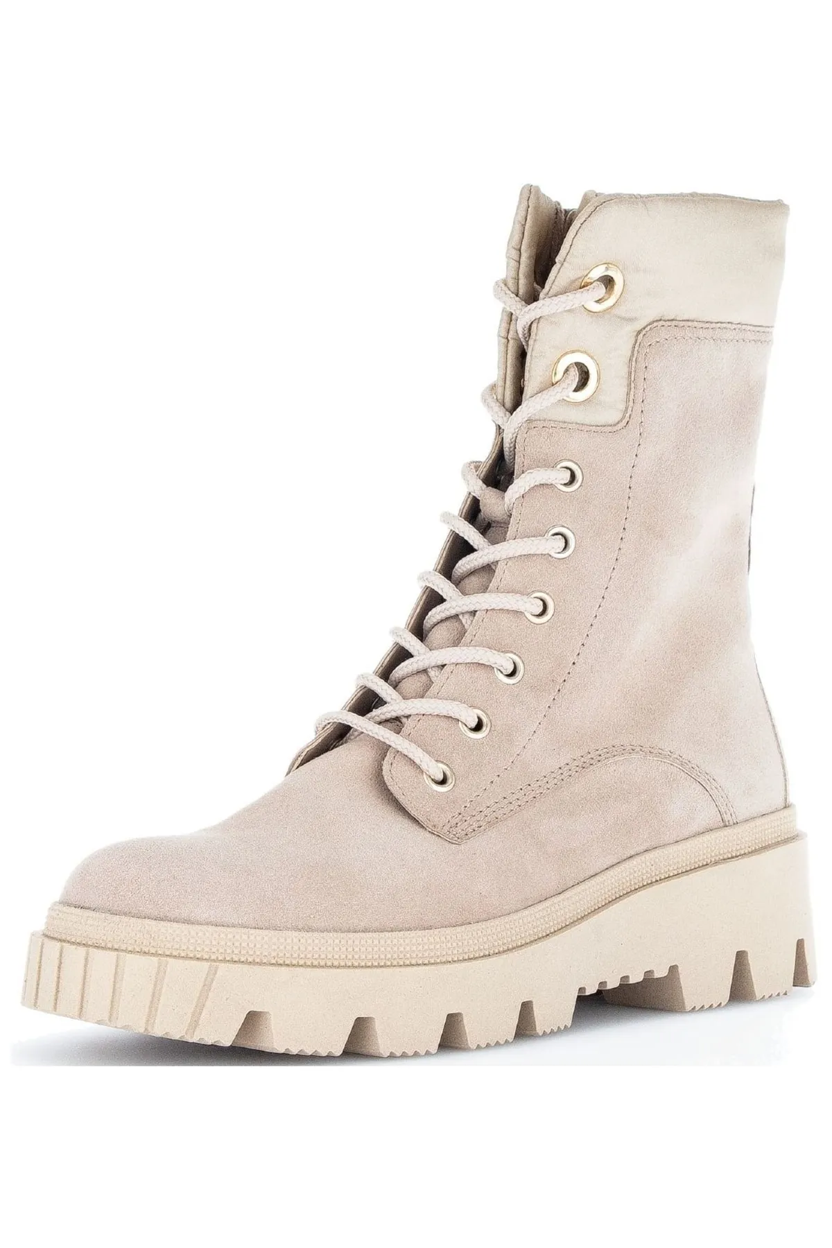 GABOR  Stiefelette - Beige - Blockabsatz