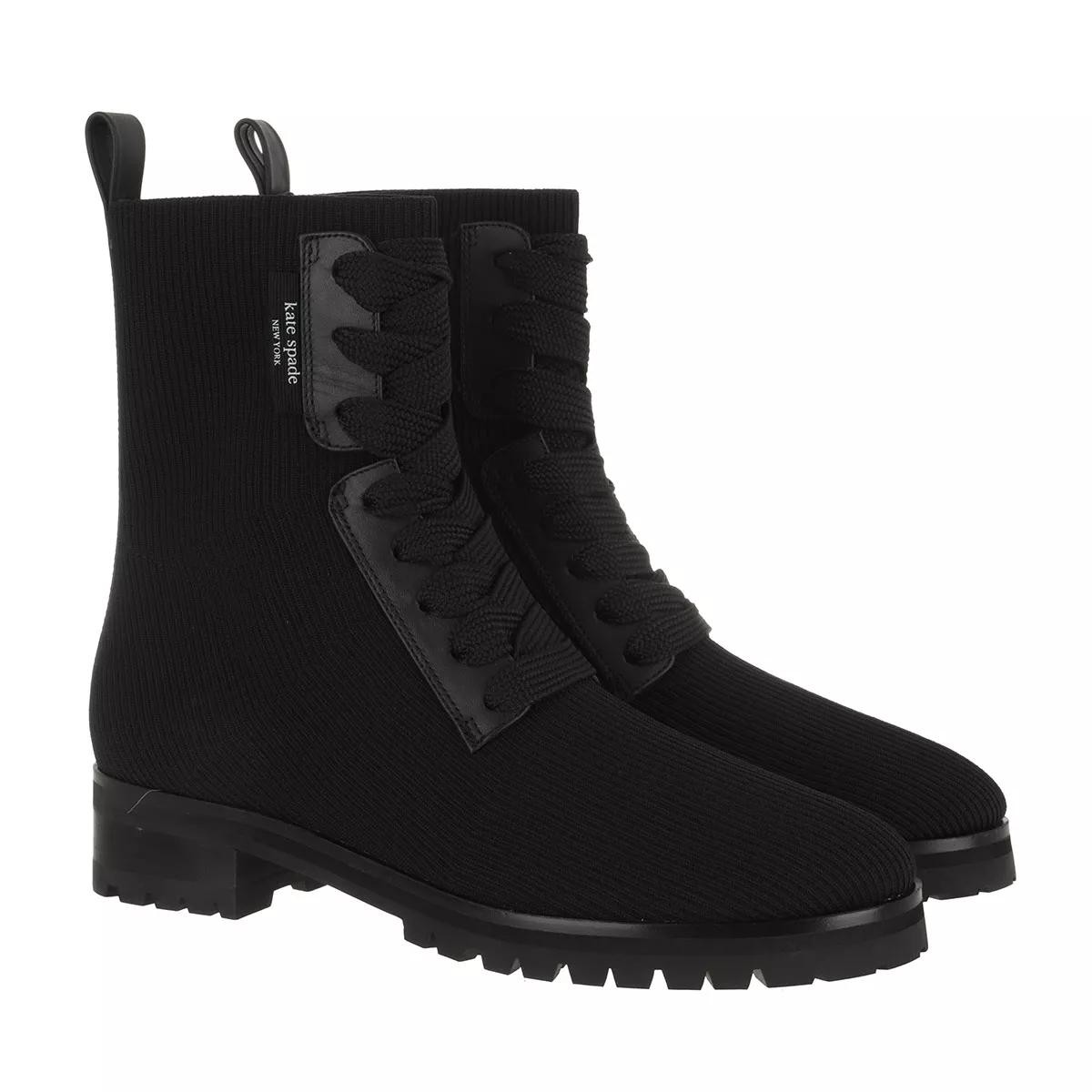 KATE SPADE NEW YORK Stiefeletten schwarz Schnürstiefel