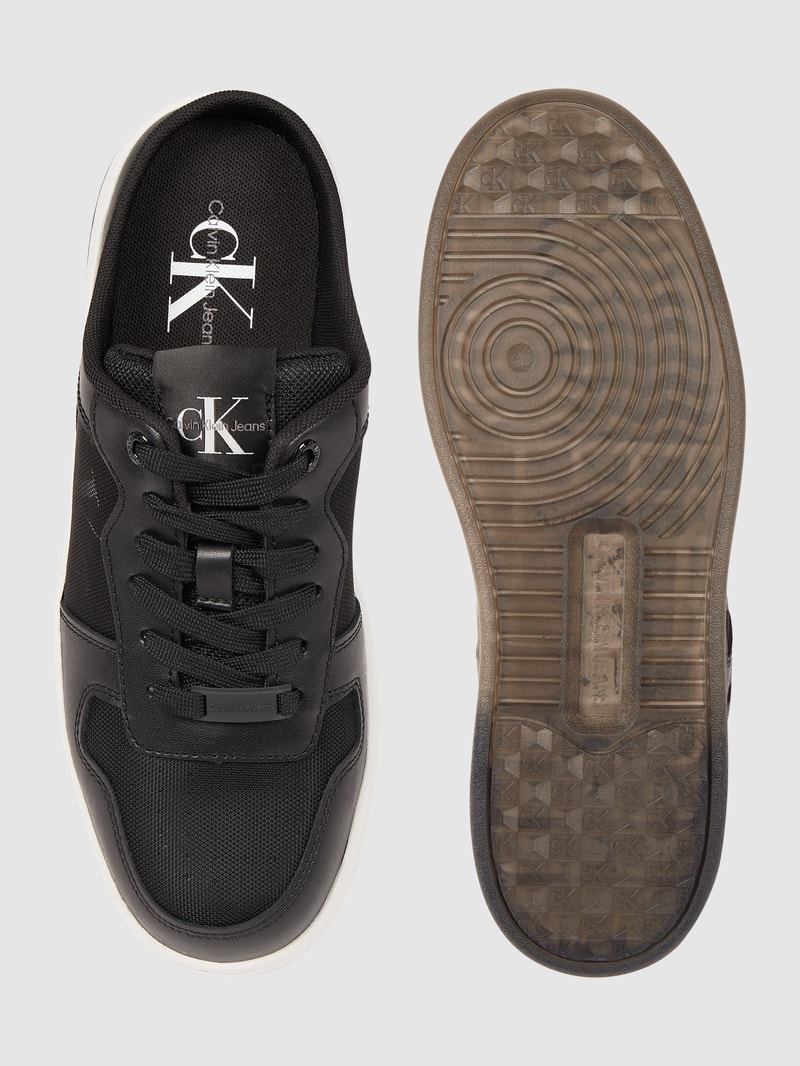 Pantolette aus Leder  in black