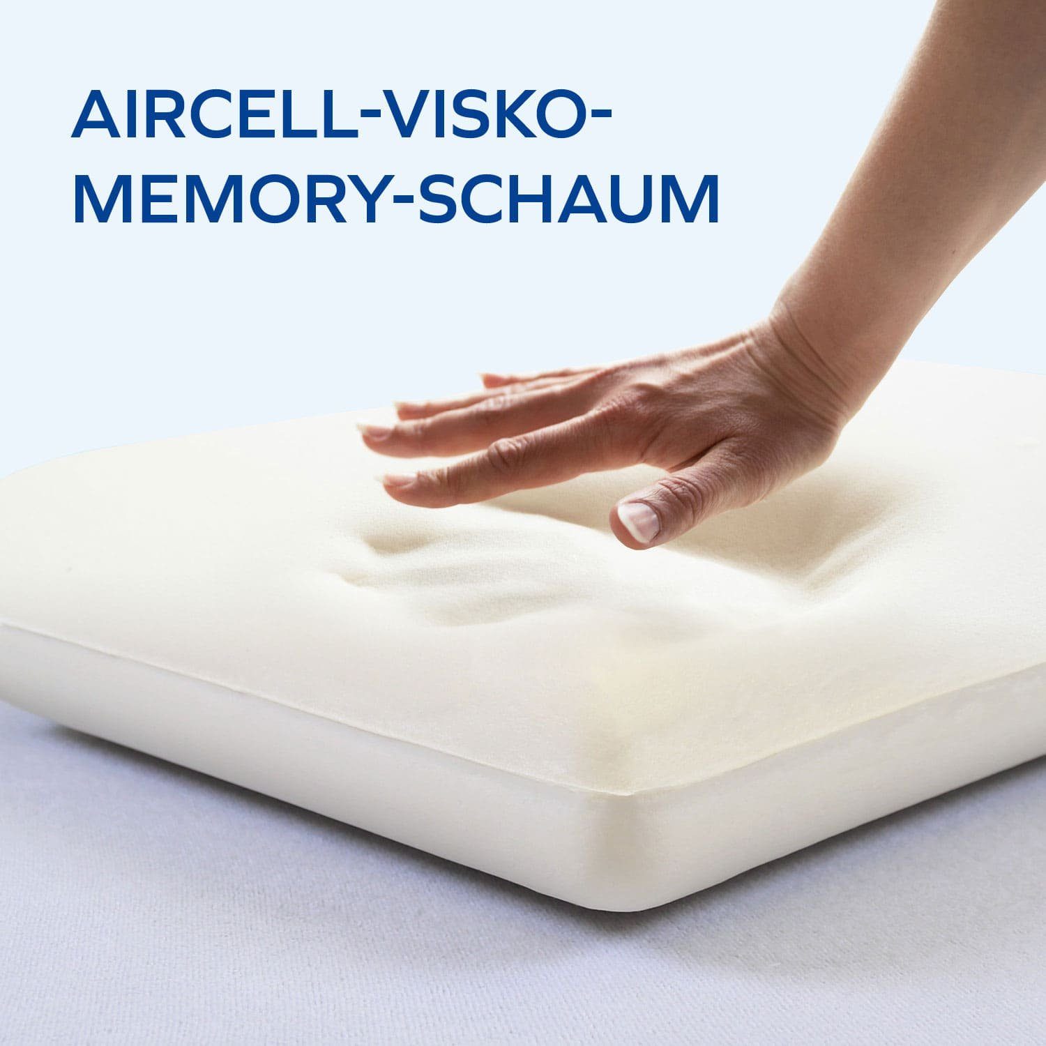 Nackenstützkissen Cooling Gel, MLILY, Füllung: Polyurethan, mit Bezug, mit Wendefunktion