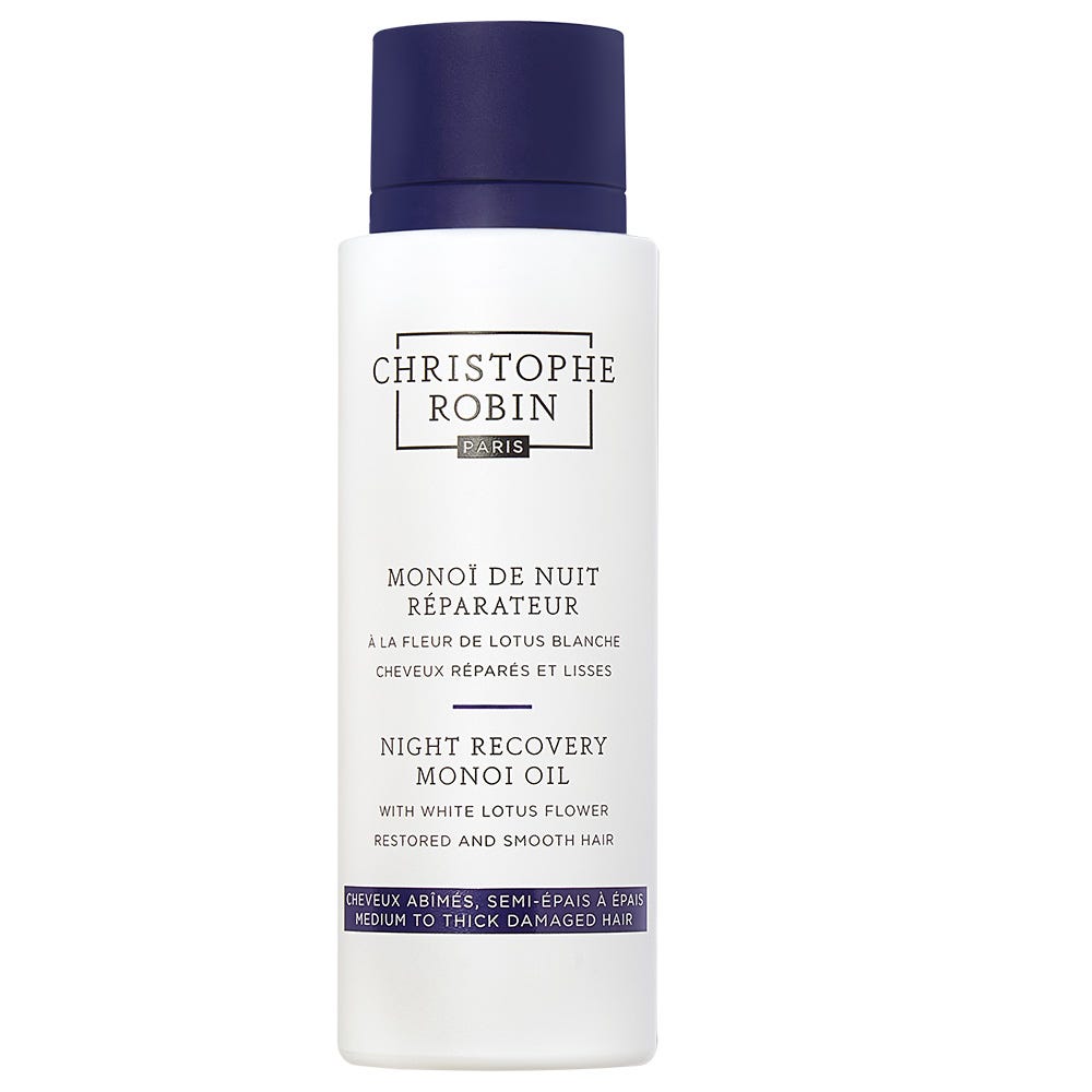 Christophe Robin Night Recovery Monoi Oil with White Lotus Flower 92 g
