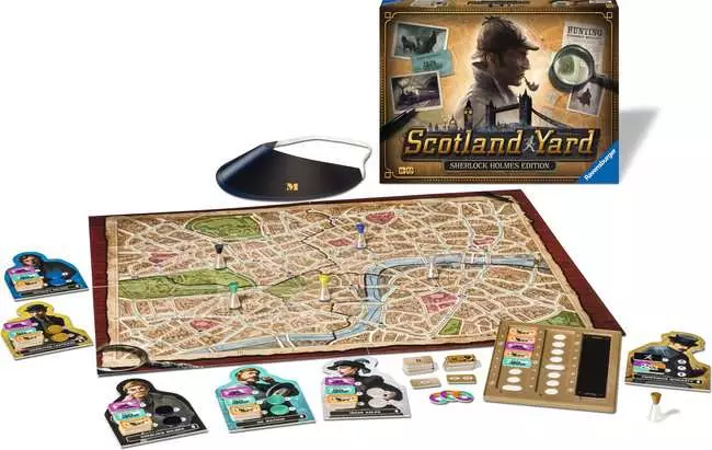 Scotland Yard - Sherlock Holmes Edition - Spiel ab 10 Jahren