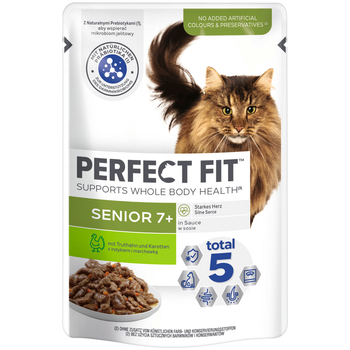 Perfect Fit Katzenfutter Senior mit Truthahn & Karotten