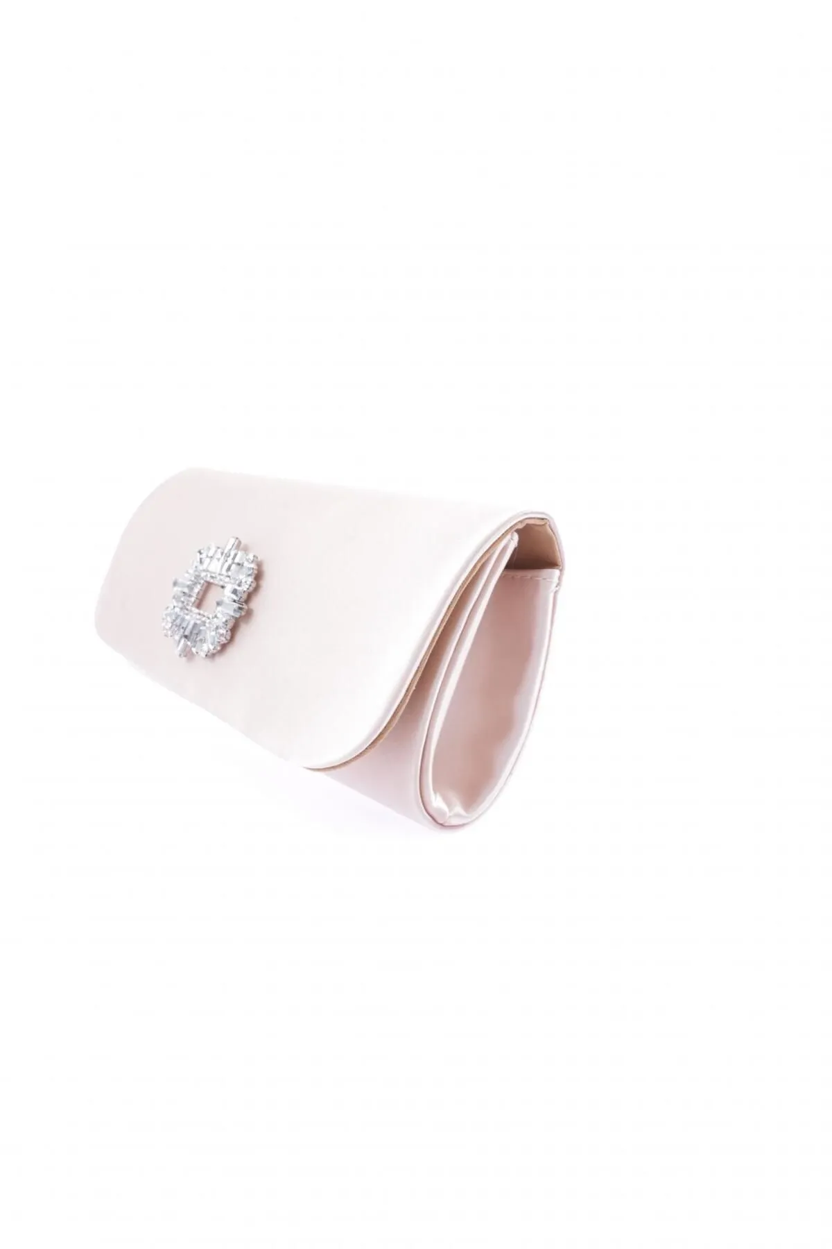 DGN  5477-23y Aktentasche aus Satin für Abendkleider für Damen in Nude-Farbe