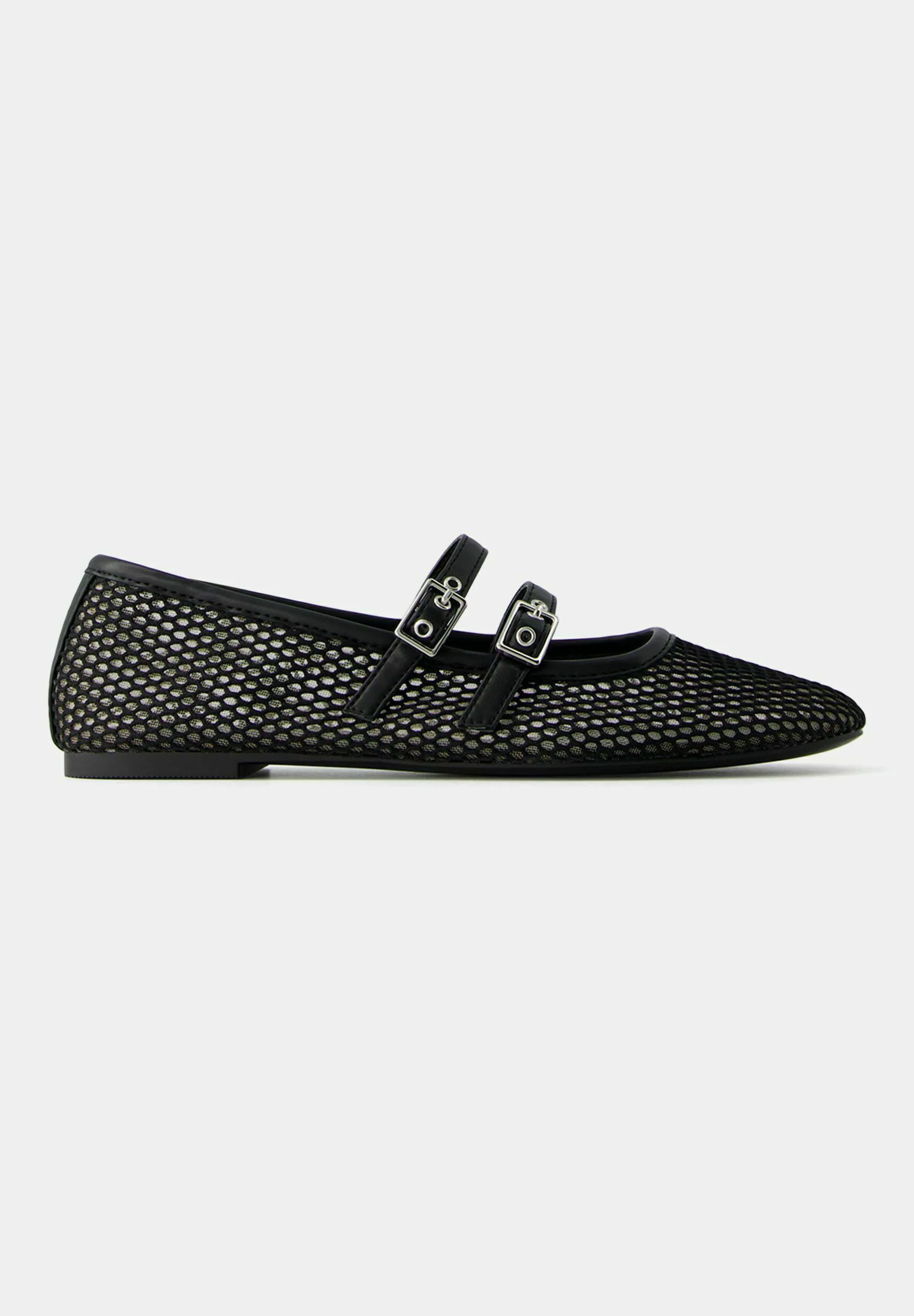 Bershka ZAPATOS PLANOS CON HEBILLAS - Bailarinas con tira